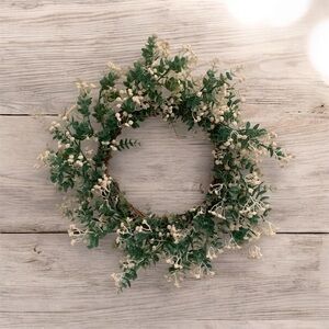 Faux Floral Wreath